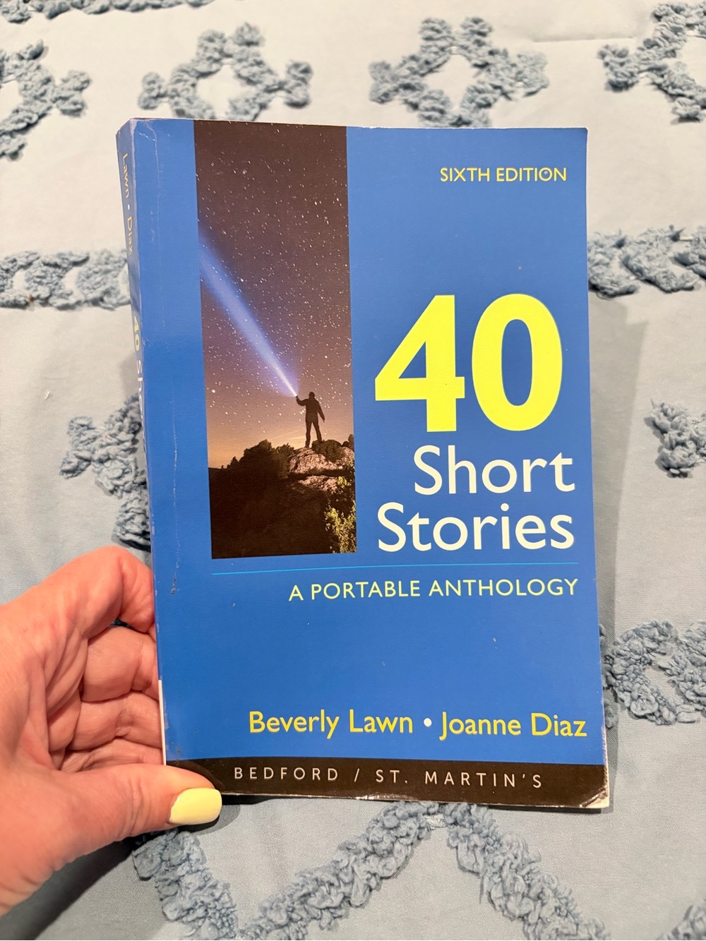 40 Short Stories A Portable Anthology 6th Edition Lawn Diaz Paperback